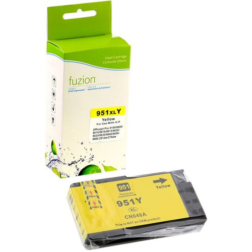 Replacement Fuzion Remanufactured Ink Cartridge fits HP 951XL - Yellow GSUIJ951XLY