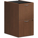 HON Foundation Shaker Cherry Laminate Desking - 2-Drawer LMFFF