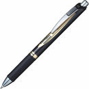 EnerGel Permanent Retractable Liquid Gel Pen, (0.5mm) Black Ink BLP75A
