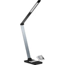 Royal Sovereign Dual Pivot LED Desk Lamp w/USB & Qi Charging RDL130UQI