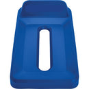 Rubbermaid Commercial Slim Jim Vertical Lid Paper Blue 2018276