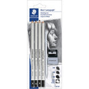 Staedtler Mars Lumograph Charcoal Pencil Set 100CSBK7A6