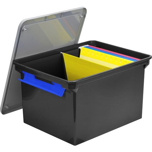 Storex Storage File Tote STX61543B04C