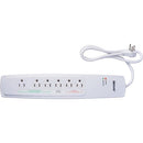 Wood Industries 6-Outlet Surge Strip 41704
