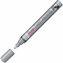 Pentel Paint Marker, Medium Point, Bullet Tip, Silver Ink MMP10Z