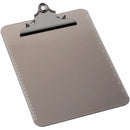 Business Source Spring Clip Plastic Clipboard 01861