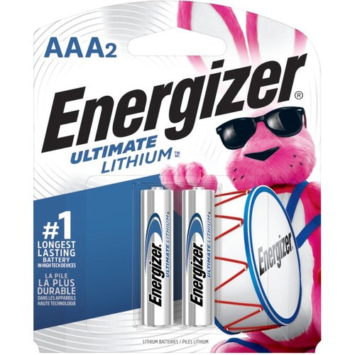 Energizer Ultimate Lithium AAA Batteries EVEL92BP2