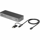 StarTech.com Universal Laptop Docking Station, Hybrid USB-C & USB DK30C2DPPD