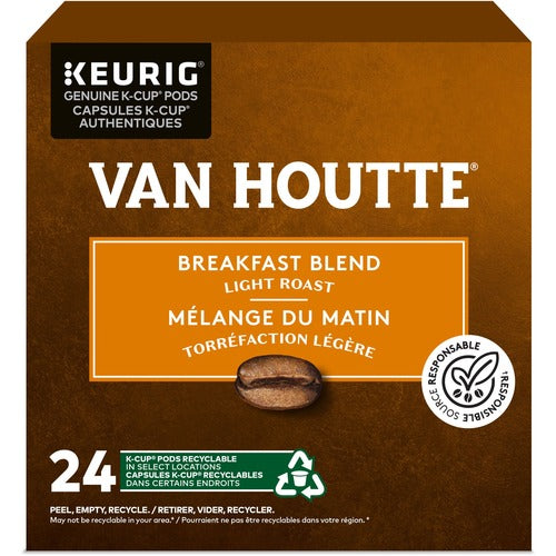 VAN HOUTTE K-Cup Breakfast Blend Light Coffee KEU4019917