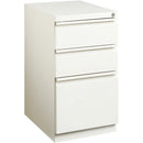 Lorell 20" Box/Box/File Mobile File Cabinet with Full-Width Pull 00049