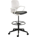 Safco Shell Extended-Height Chair 7014WH