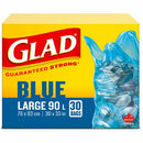 Glad Blue Recycle Large 90L Bags 11578PAK2