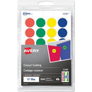 Avery Removable Colour Coding Labelsfor Laser and Inkjet Pri 2348