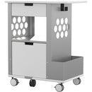 Focal Rolling Storage Cart 5202WH