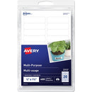 Avery Multi-Purpose Removable Labelsfor laser or inkjet prin 2312