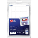 Avery Multi-Purpose Removable Labelsfor Laser and Inkjet Pri 2313