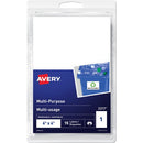 Avery Multi-Purpose Removable Labelsfor Laser and Inkjet Pri 2317