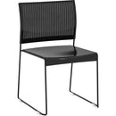 Safco Currant Mesh Back Guest Stack Chairs - 4/CT 4271BM