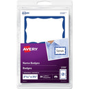 Avery Name Badge Labelsfor Laser or Inkjet Printers, 2 11/32 2359