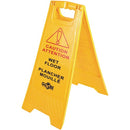 Globe Wet Floor Sign English/French 7112