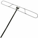Globe Dust Mop 60" Metal Handle with Snap On Clip 3108