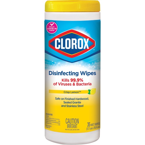 Clorox Disinfecting Wipes CLO01603PAK2