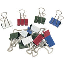Westcott 3/4" (19 mm), Coloured Fold Back Clips, 25/tub 05255