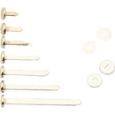 Westcott Brass Paper Fasteners - No. 1 - Fits 3/8" 05791