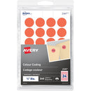 Avery Removable Colour Coding Labelsfor Laser and Inkjet Pri 2347