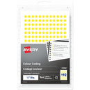 Avery Removable Colour Coding Labels Handwrite, ??¦" 2396