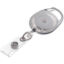 GBC BadgeMates Carabiner Badge Reels Clear, 10 Pack 3381604752