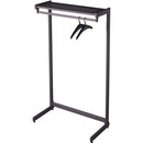 Quartet One-Shelf Garment Rack, 36" Black 3413820213