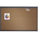 Quartet Prestige Coloured Cork Bulletin Board, Graphite Finish Fr 3413822437