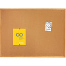Quartet Standard Cork Bulletin Board, Oak Finish Frame, 8' x 4' 3413830800