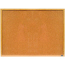 Quartet Economy Bulletin Board, Oak Frame, 2' x 1.5' 3413835912