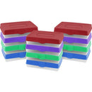 Storex Large Pencil Box, Assorted (12 units/ pack) 61632U12C