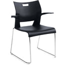 Global&reg; Duet&trade; Stacking Chairs 6620BLKCM