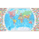 Replogle Globes 4 Feet World Map with Flags 72110