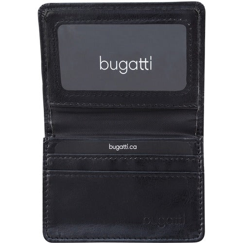 bugatti Carrying Case (Wallet) Business Card - Black BUGBCC5000