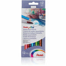 Pentel Arts WaterColour Pencil Set - Assorted Colours, 12-Pack CB912