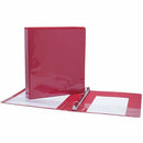 GEO 1" Presentation Binder - Red CV10RD