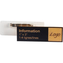 Derome Engraved Badge with Magnet EP01A