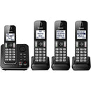 Panasonic KX-TGD394 DECT 6.0 1.93 GHz Cordless Phone - Black KXTGD394B