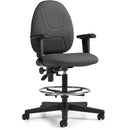 Offices To Go Beta | Posture Task Drafting Stool with Arms 376590
