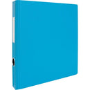 GEO 1" Textured Heavy-duty Binder, Light Blue PGR1410LBE
