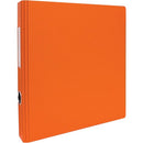 GEO 1" Textured Heavy-duty Binder, Orange PGR1410OR