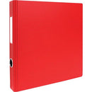 GEO 1" Textured Heavy-duty Binder, Red PGR1410RD