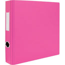 GEO 1.5" Textured Heavy-duty Binder, Pink PGR1415PK