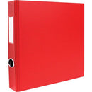 GEO 1.5" Textured Heavy-duty Binder, Red PGR1415RD