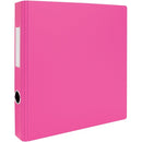 GEO 2" Textured Heavy-duty Binder, Pink PGR1420PK
